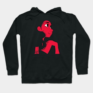 Red Girl Hoodie